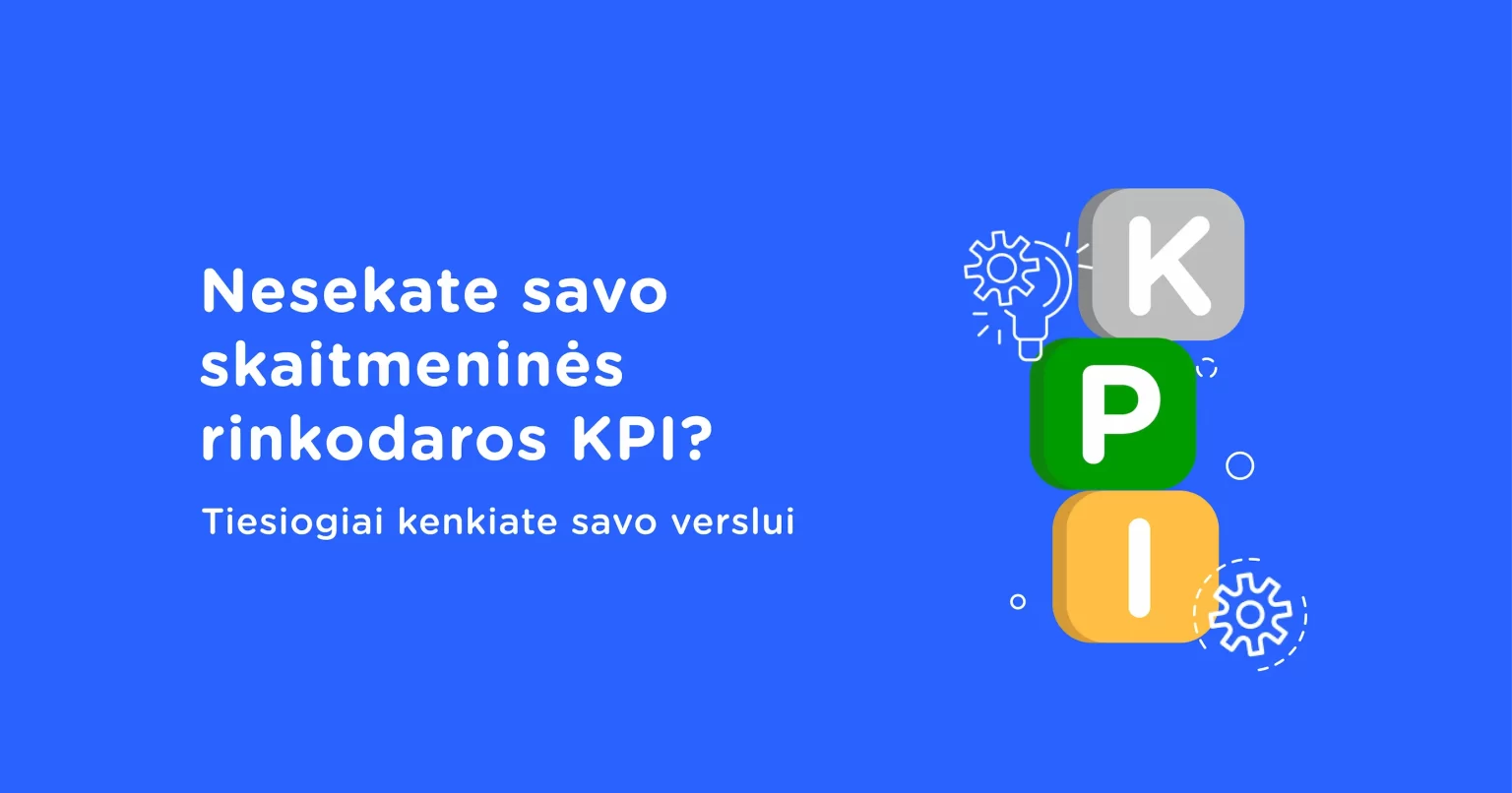 rinkodaros KPI