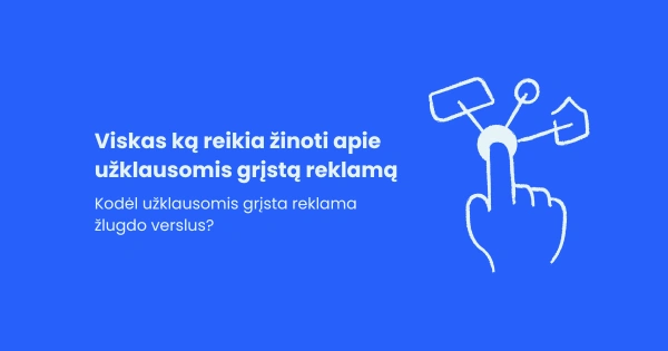 Viskas ką reikia žinoti apie užklausomis grįstą reklamą